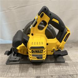 AS-IS DEWALT FLEXVOLT 60V MAX Cordless Brushless 7-1/4 in. Circular Saw with Brake (Tool Only)