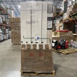 DALLAS LOCATION- AS-IS MASONITE 30 In. X 80 In. X 4-9/16 In. Primed 6-Panel Single Prehung Interior Door PALLET (6 UNITS)