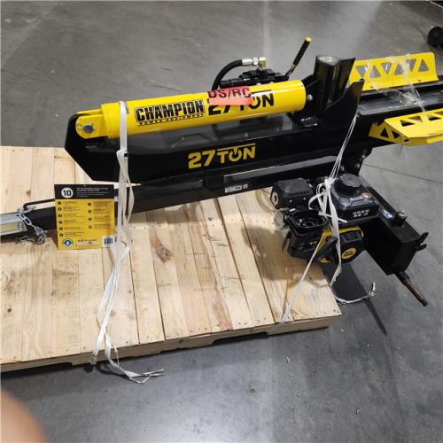 Dallas Location - As-Is Champion Power Equipment 27 Ton 224 cc Gas Log Splitter