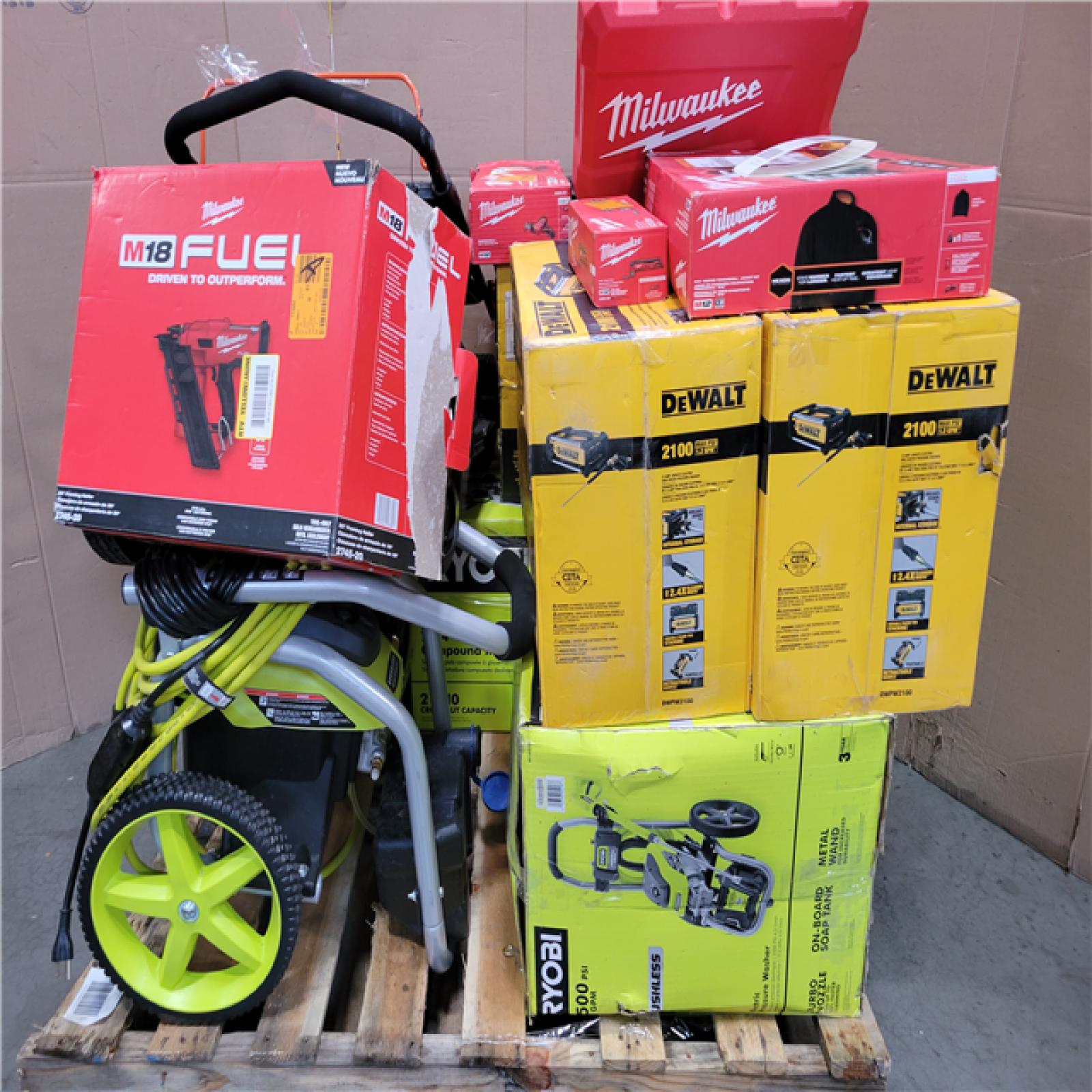 CALIFORNIA AS-IS TOOL PALLET