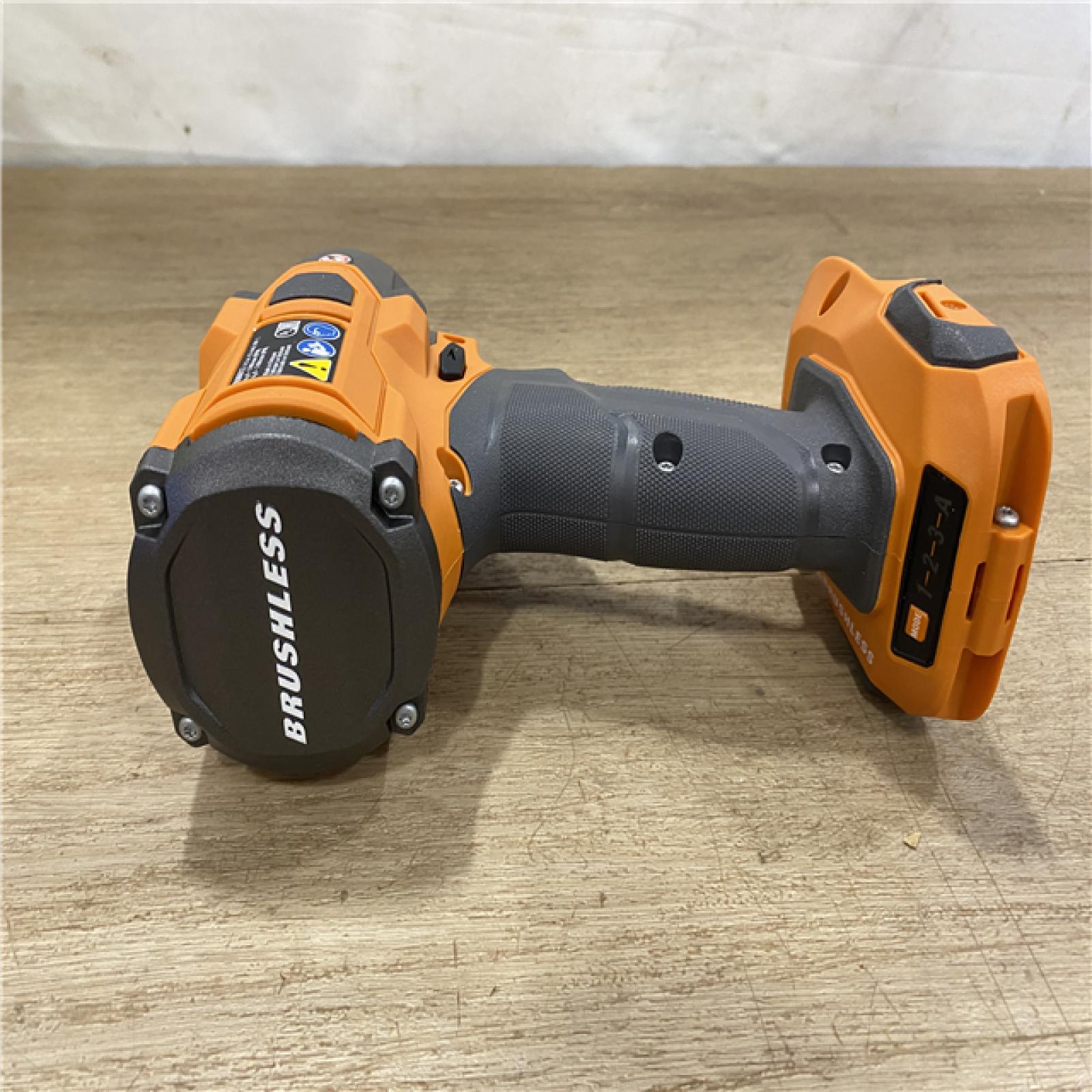 AS-IS RIDGID 18V Brushless Cordless 4-Mode 1/2 in. Mid-Torque Impact Wrench with Friction Ring (Tool Only)