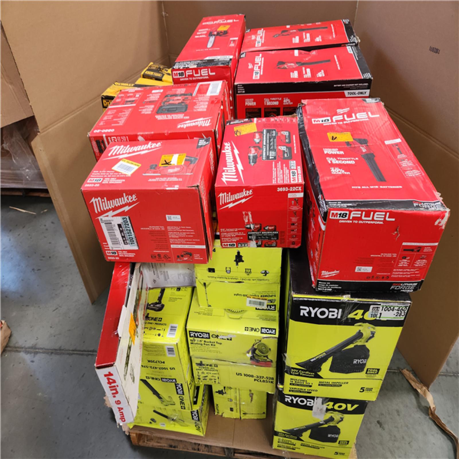 California AS-IS TOOL PALLET