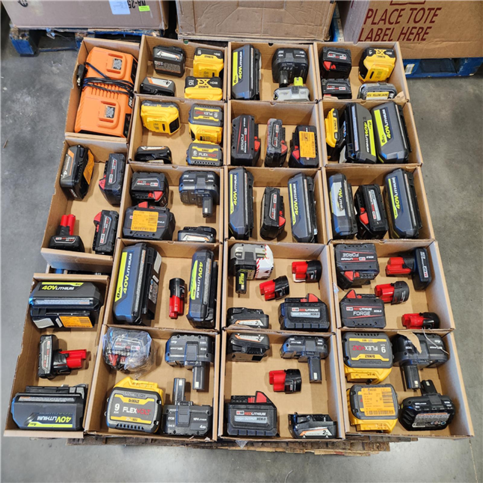DALLAS LOCATION - AS-IS BATTERY PALLET