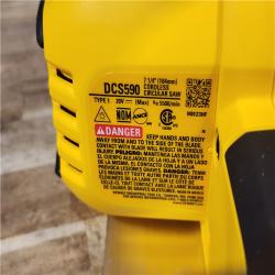 HOUSTON LOCATION - AS - IS DEWALT 20-Volt MAX 7-1/4 in. Cordless Circular Saw (Tool Only)