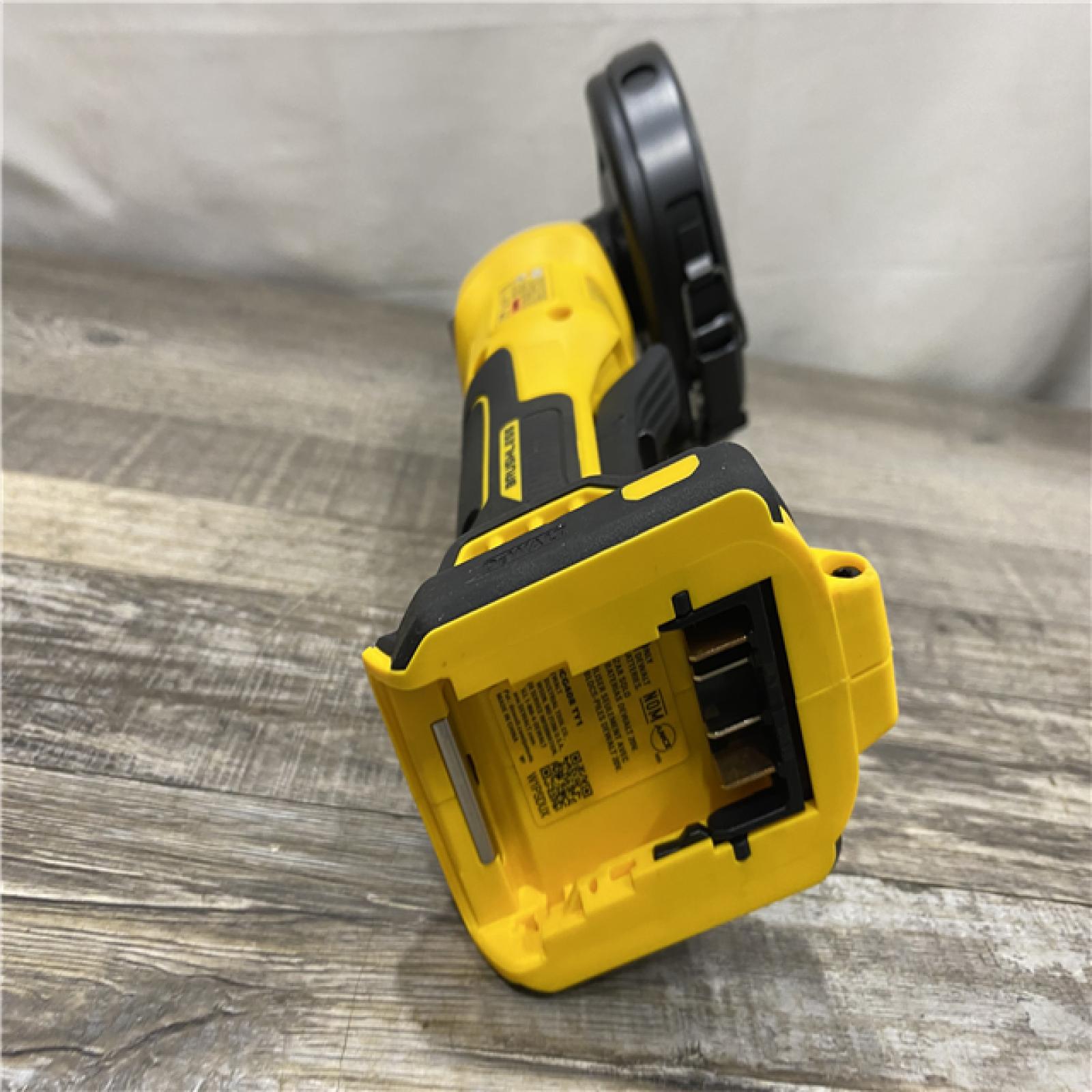 AS-IS DEWALT 20V MAX Cordless Brushless 4-1/2 in. Angle Grinder with Paddle Switch (Tool Only)