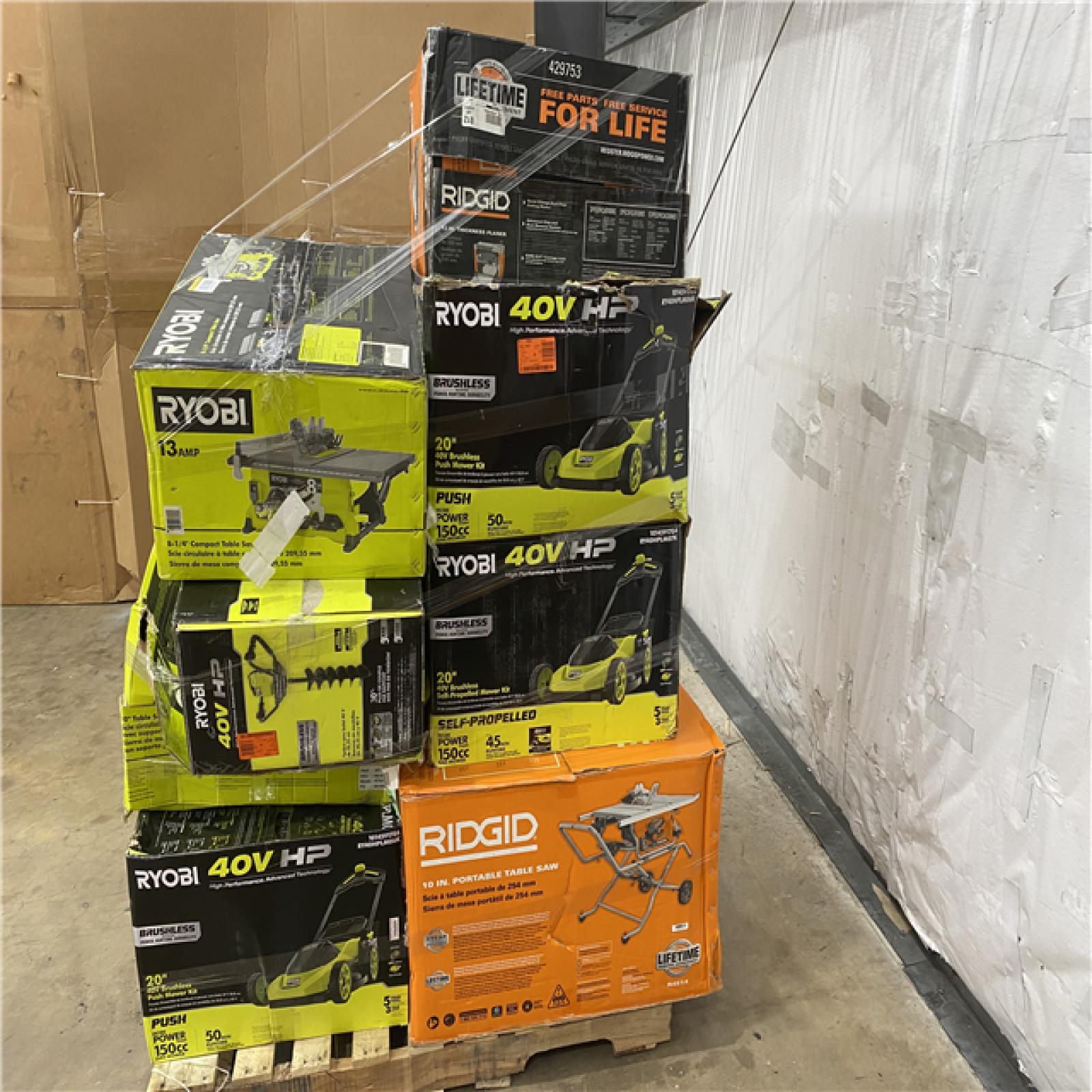 Houston Location - AS-IS Tool Pallet