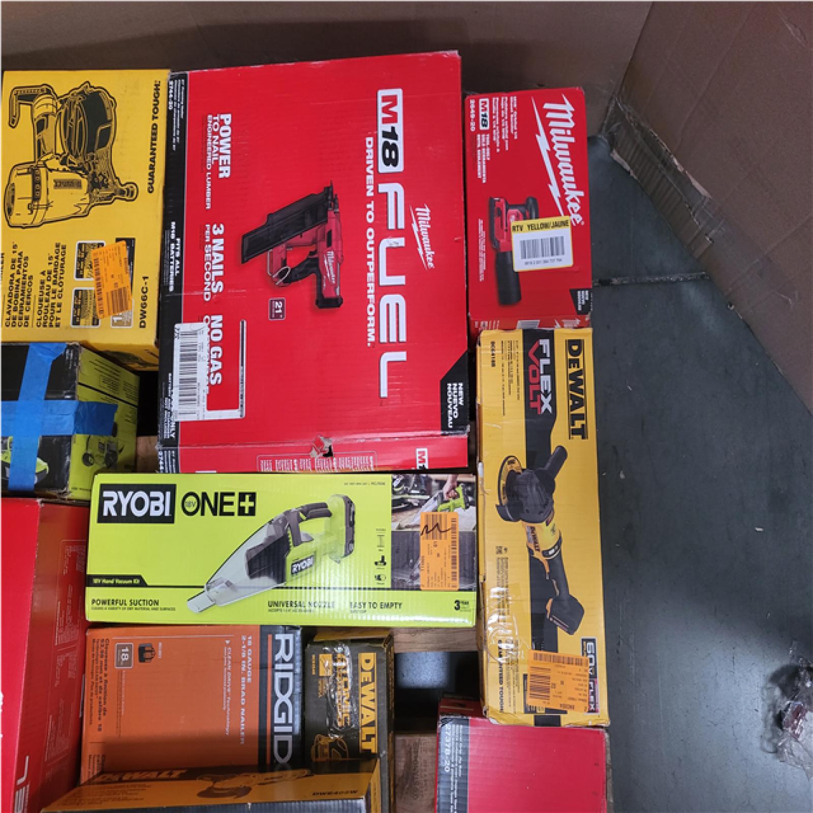 CALIFORNIA AS-IS TOOL PALLET