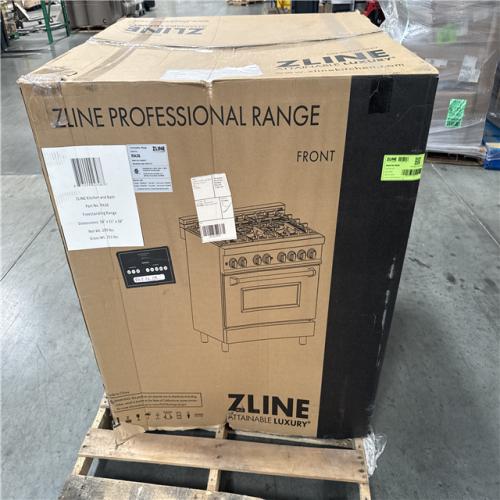 CALIFORNIA AS-IS ZLINE PROFFESIONAL RANGE RA36