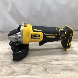 AS-IS DeWalt 20-Volt MAX XR Cordless 4-1/2 in. Small Angle Grinder (Tool-Only)