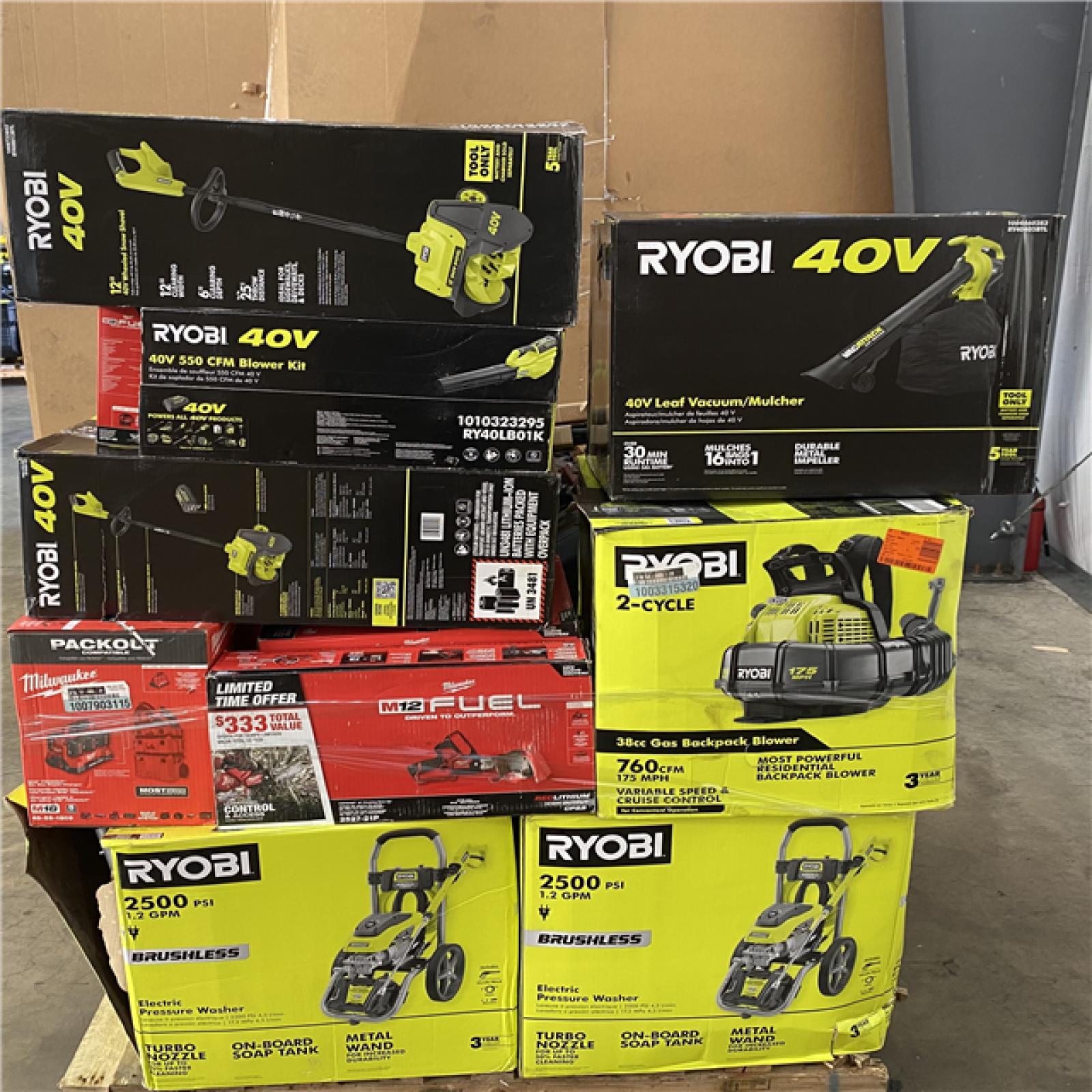 Houston Location AS IS - Tool Pallet