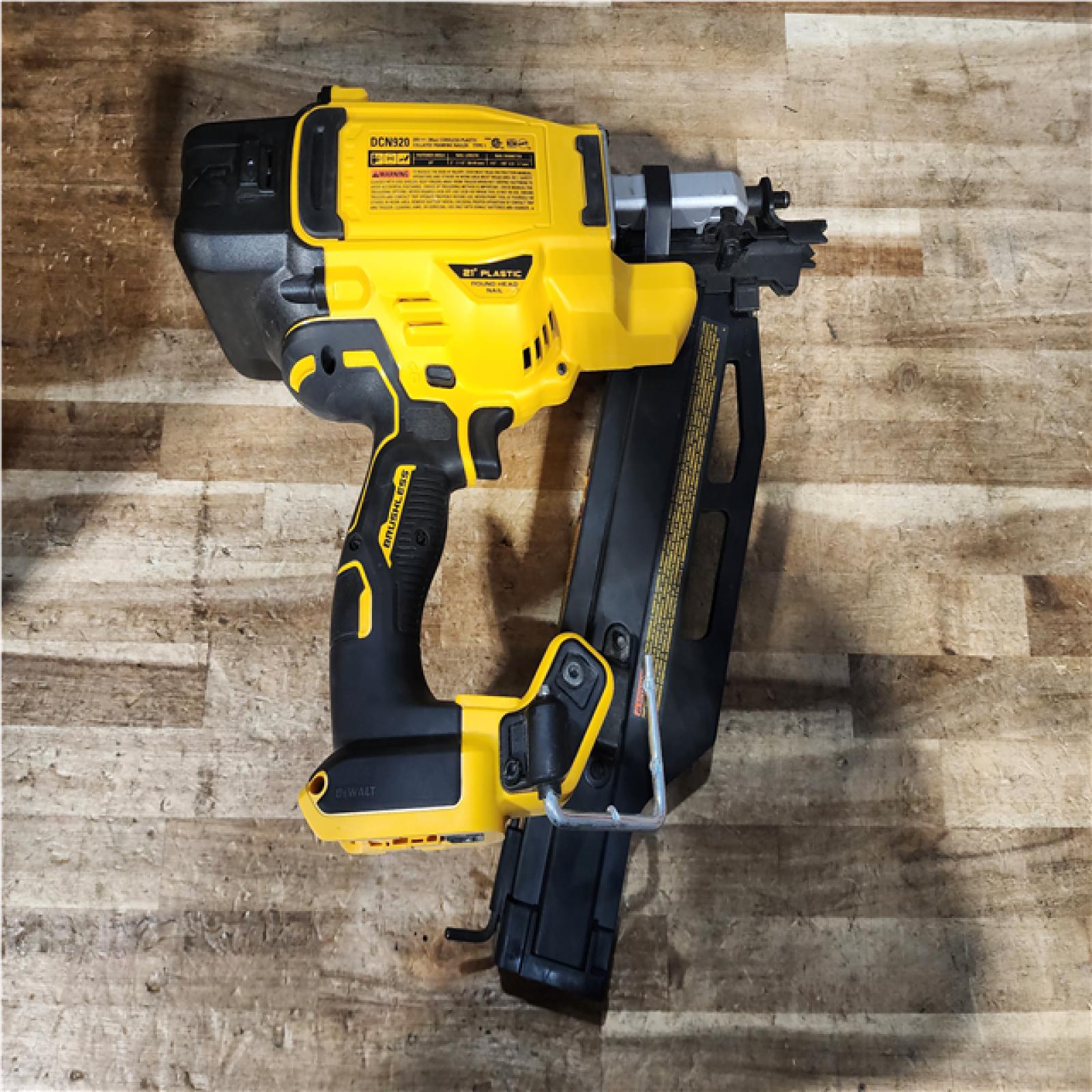 Houston Location AS-IS DEWALT 20-Volt 21° Cordless Framing Nailer (Tool-Only)