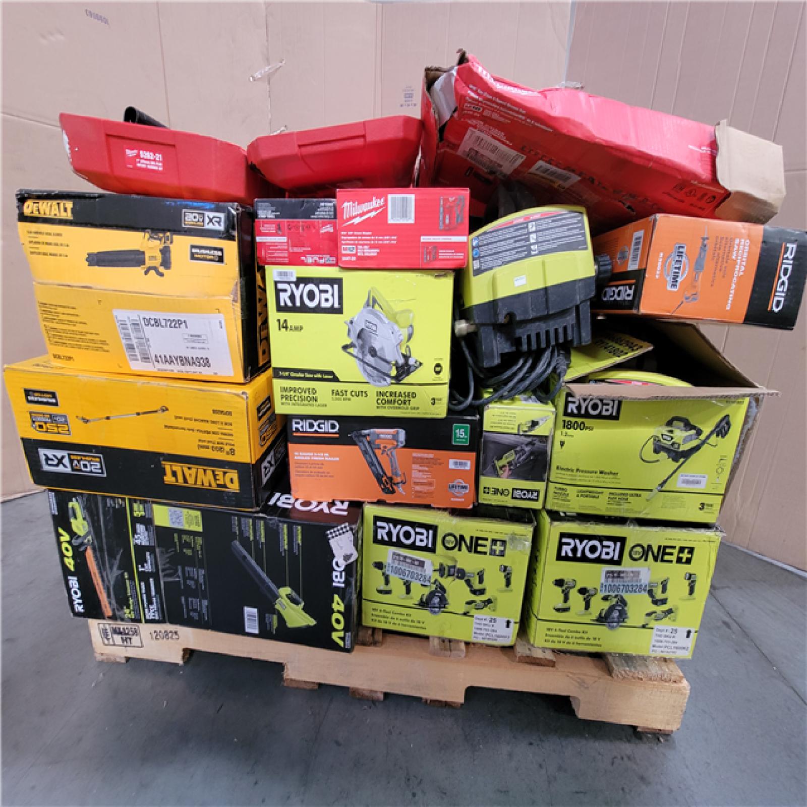 CALIFORNIA AS-IS TOOL PALLET