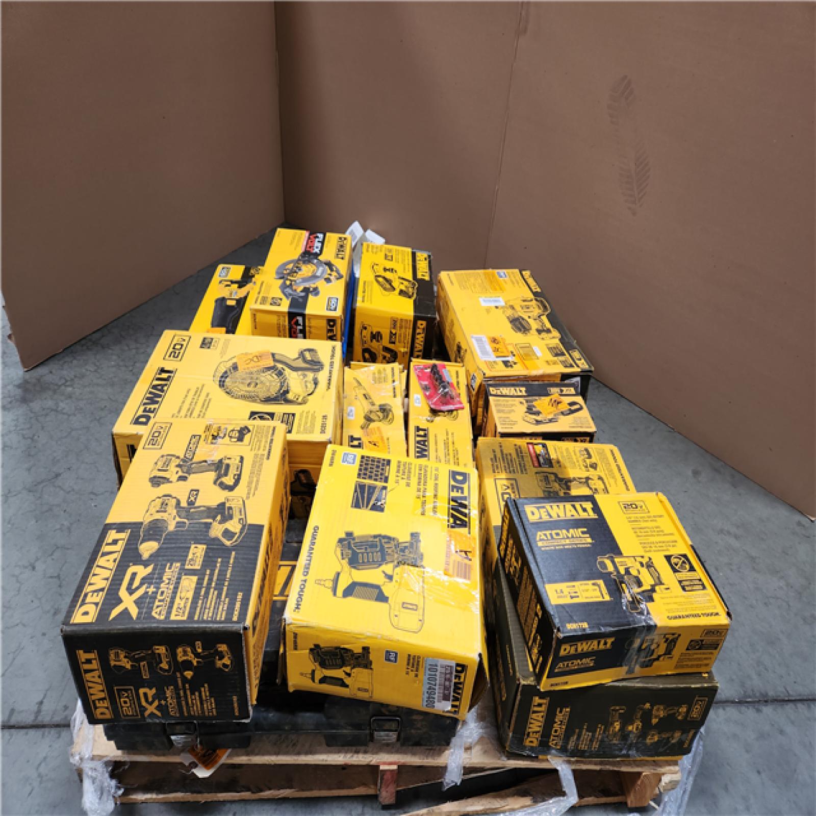 CALIFORNIA AS -IS  TOOL PALLET