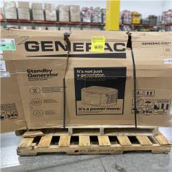 DALLAS LOCATION- AS-IS GENERAC 24kW GENERATOR & 200 AMP TRANSFER SWITCH