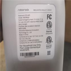 CALIFORNIA AS-IS ROBOROCK F25 ACE (WET AND DRY VACUUM)