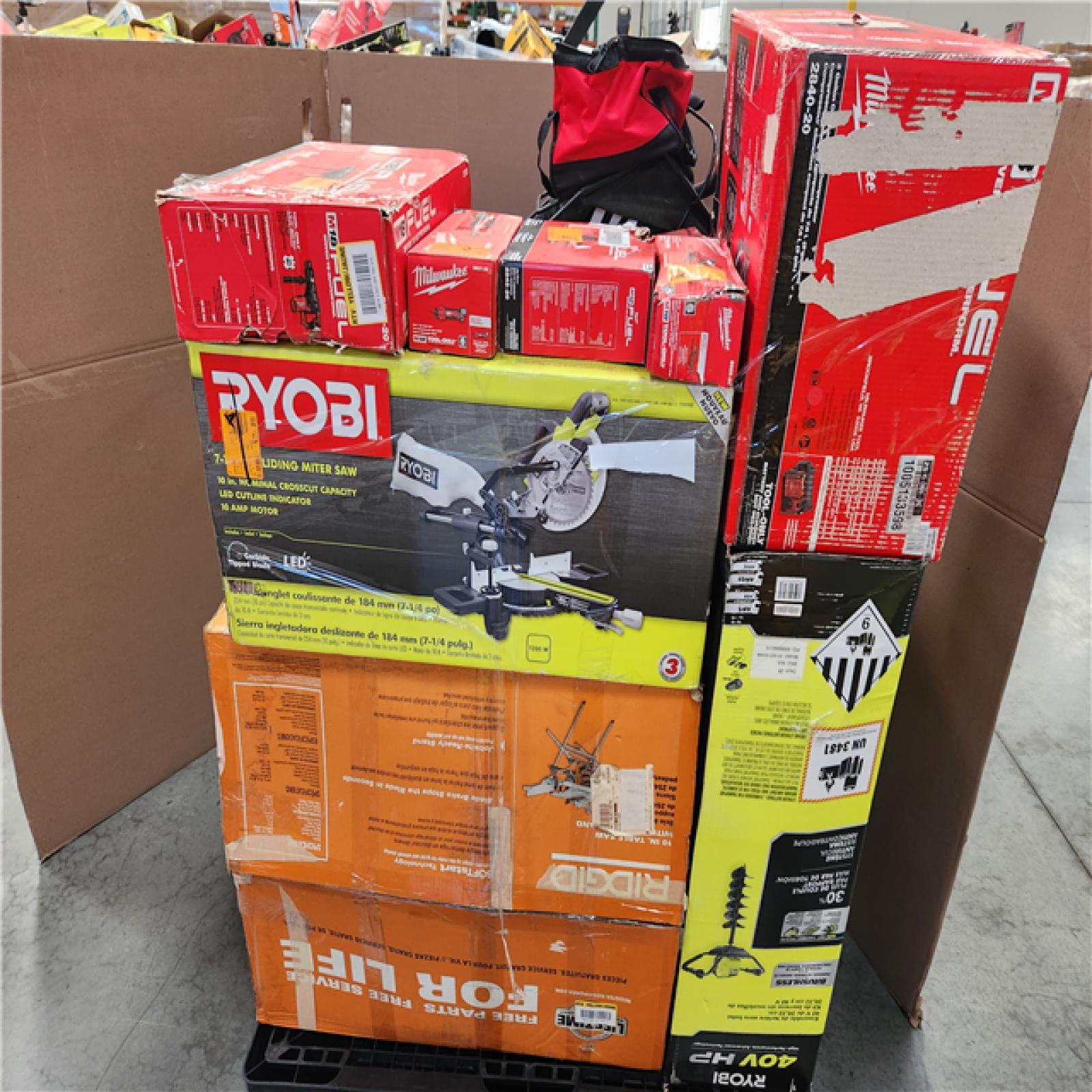 CALIFORNIA AS-IS TOOL PALLET