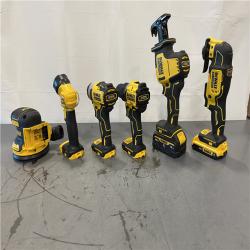 AS-IS - DEWALT 20-Volt MAX Lithium-Ion Cordless 7-Tool Combo Kit