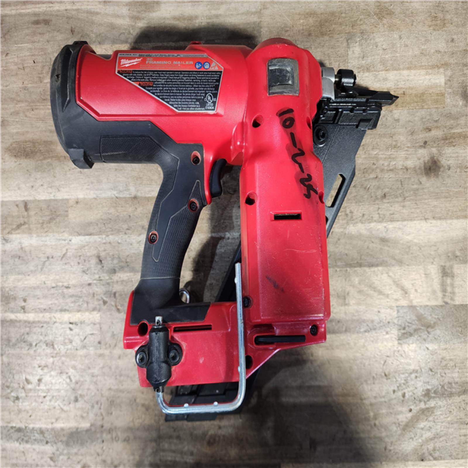 HOUSTON LOCATION - AS-IS M18 FUEL 3-1/2 in. 18-Volt 30-Degree Lithium-Ion Brushless Cordless Framing Nailer (Tool-Only)