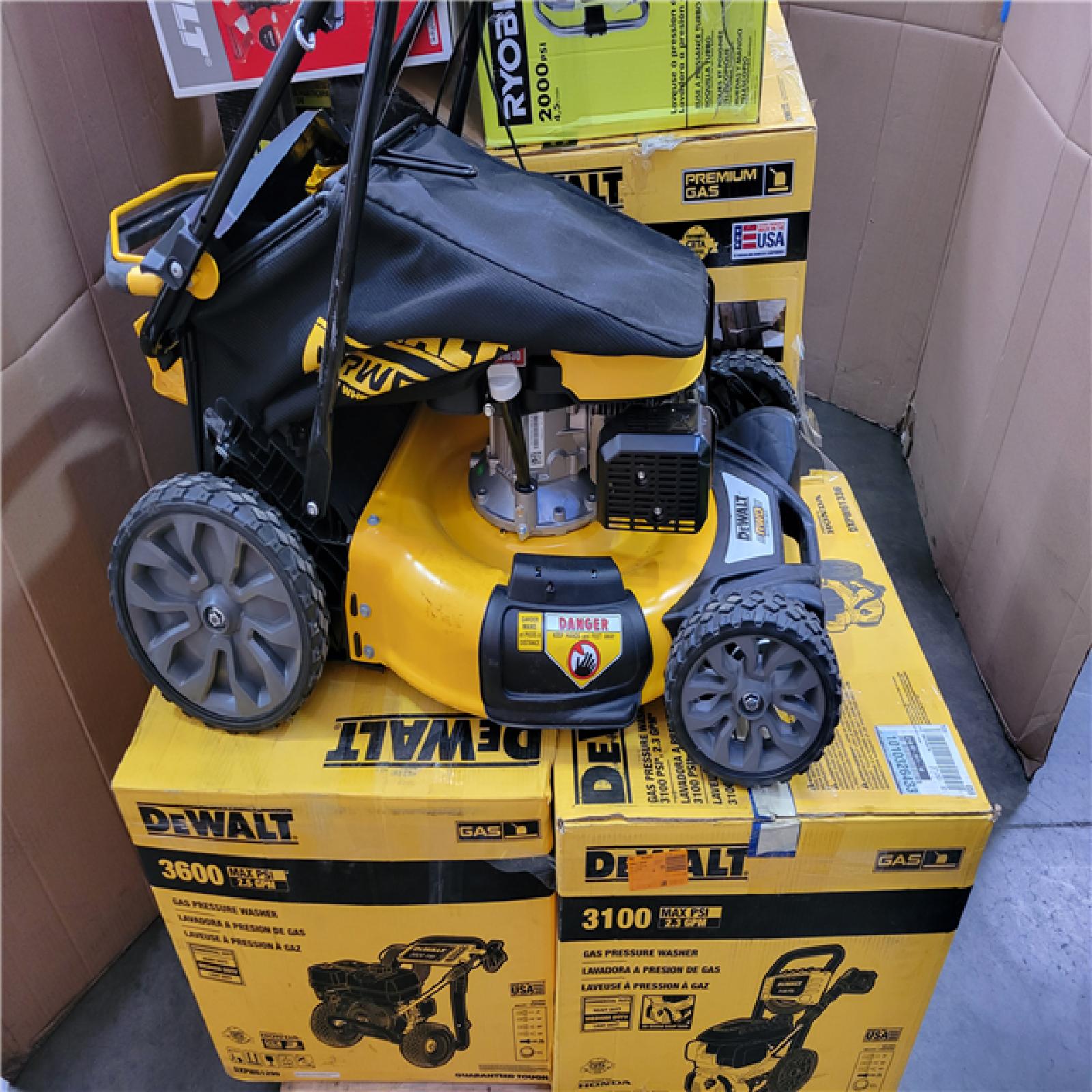 CALIFORNIA AS-IS OUTDOOR POWER EQUIPMENT