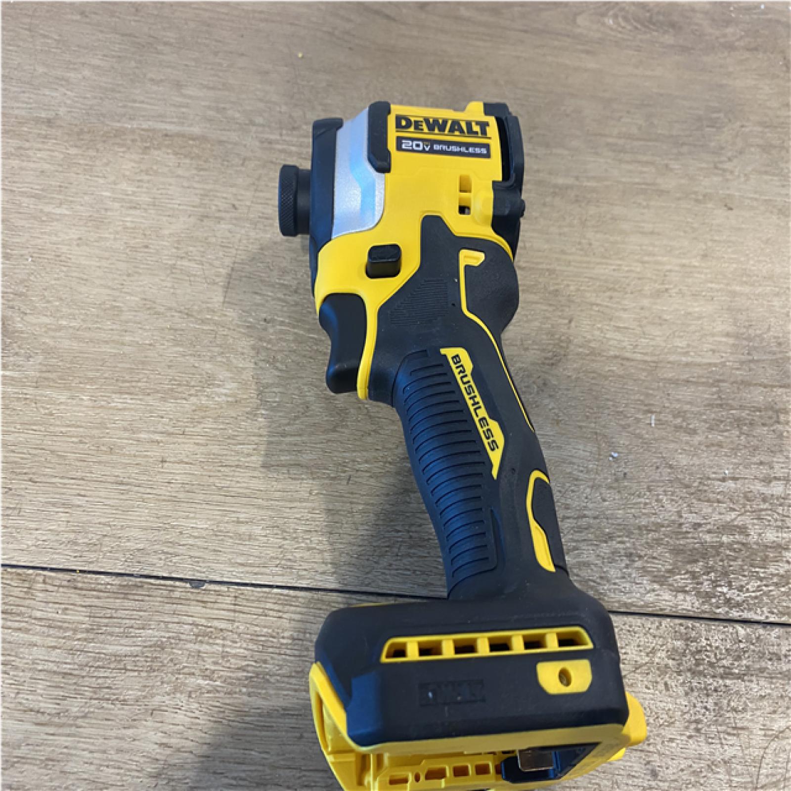 as-is DEWALT ATOMIC 20V MAX Cordless Brushless Compact 1/4 in. Impact Driver (Tool Only)