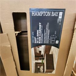 Phoenix Location Hampton Bay Shaker Assembled Kitchen Cabinets in Brindle Pallet (6 Cabinets)