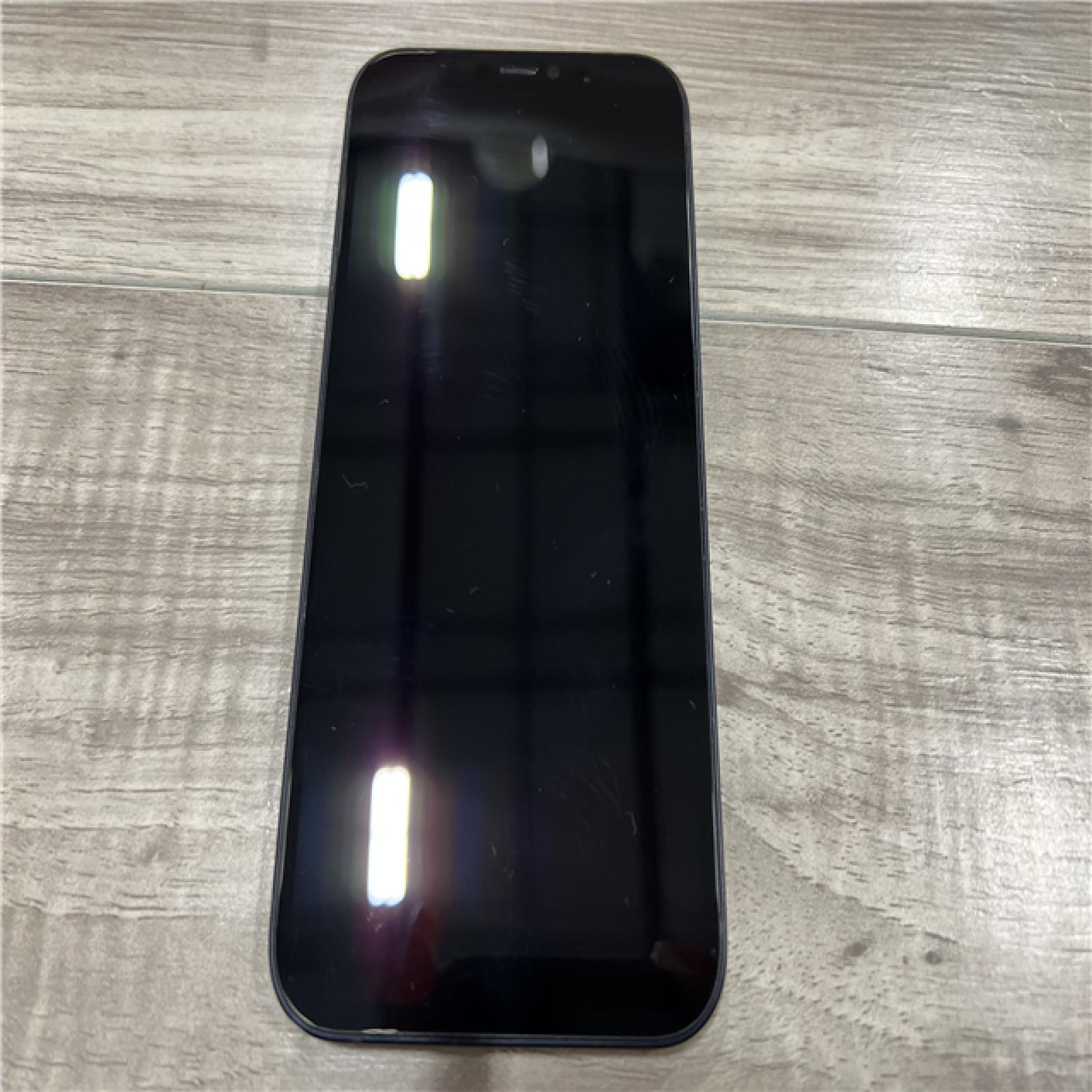 AS-IS Apple iPhone 12 5G 64GB Black MMPT3LL/A