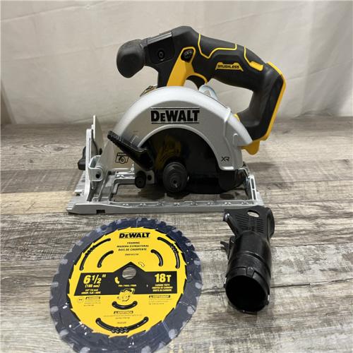 AS-IS DEWALT 20V MAX Cordless Brushless 6-1/2 in. Sidewinder Style Circular Saw (Tool Only)