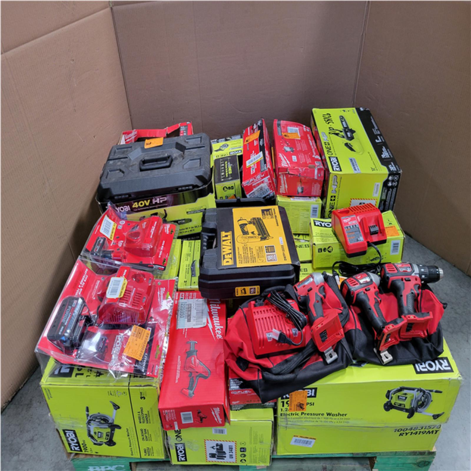 CALIFORNIA AS-IS TOOL PALLET