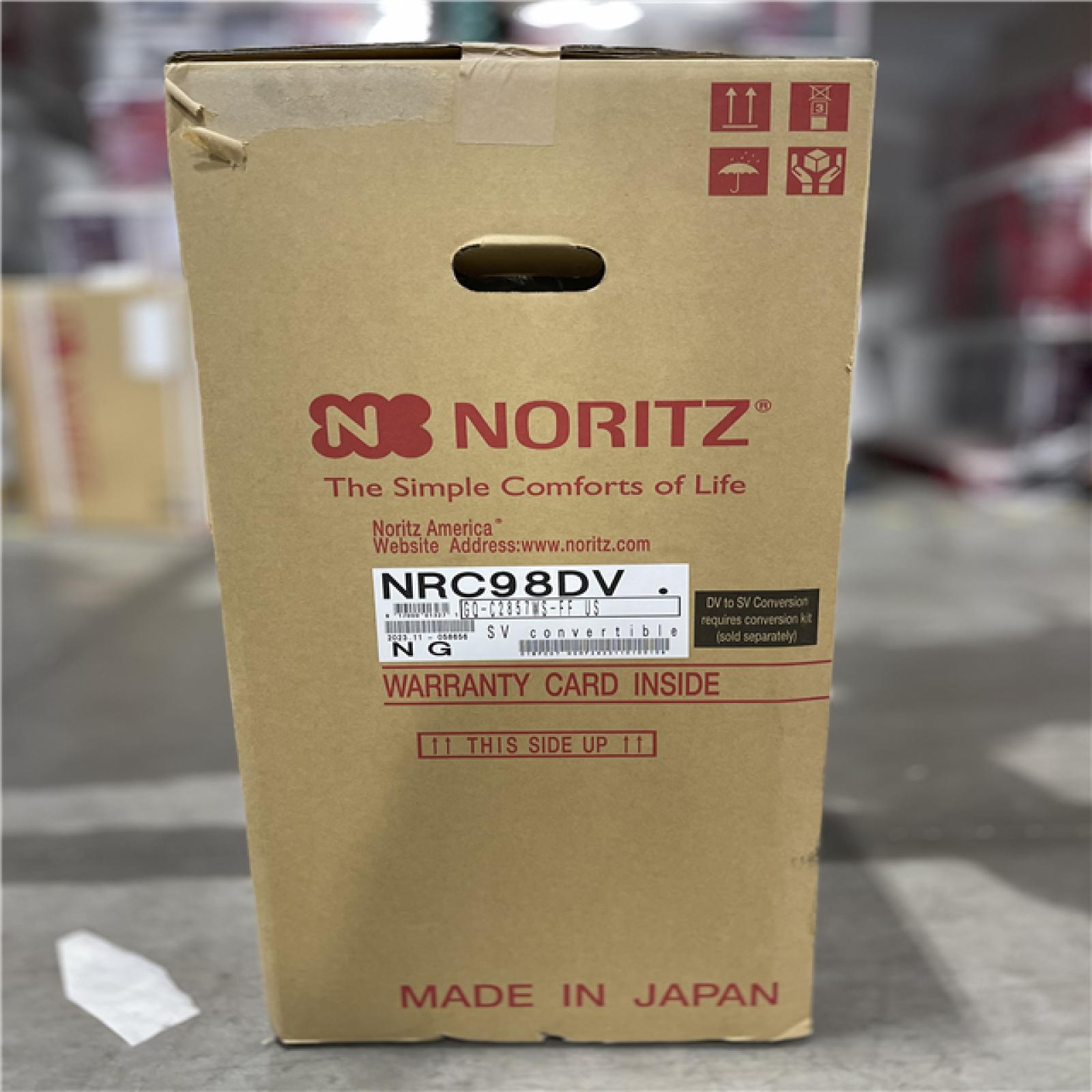 NEW! - Noritz America 199 MBH Indoor Condensing Natural Gas Tankless Water Heater