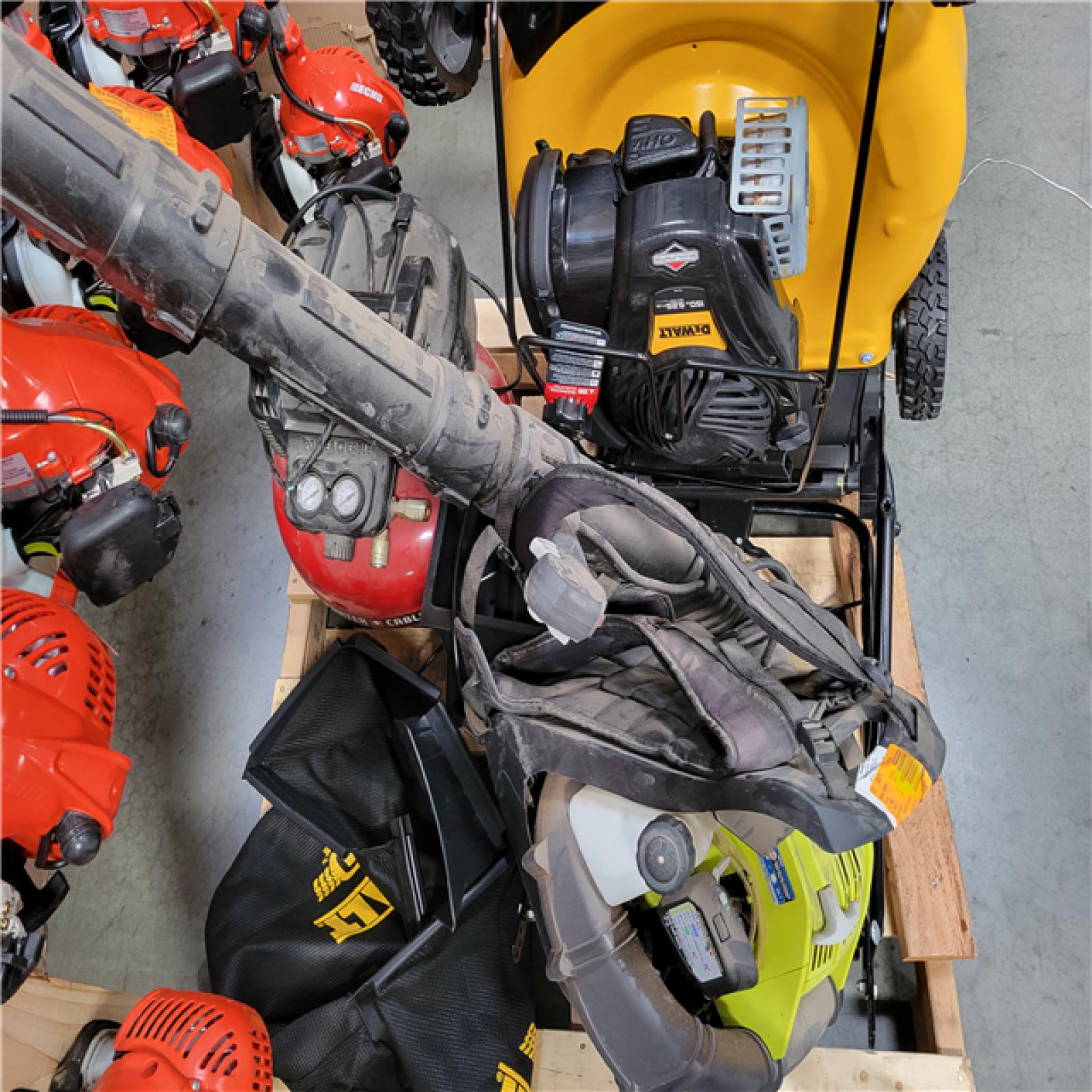 CALIFORNIA AS-IS OUTDOOR POWER EQUIPMENT