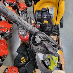 CALIFORNIA AS-IS OUTDOOR POWER EQUIPMENT