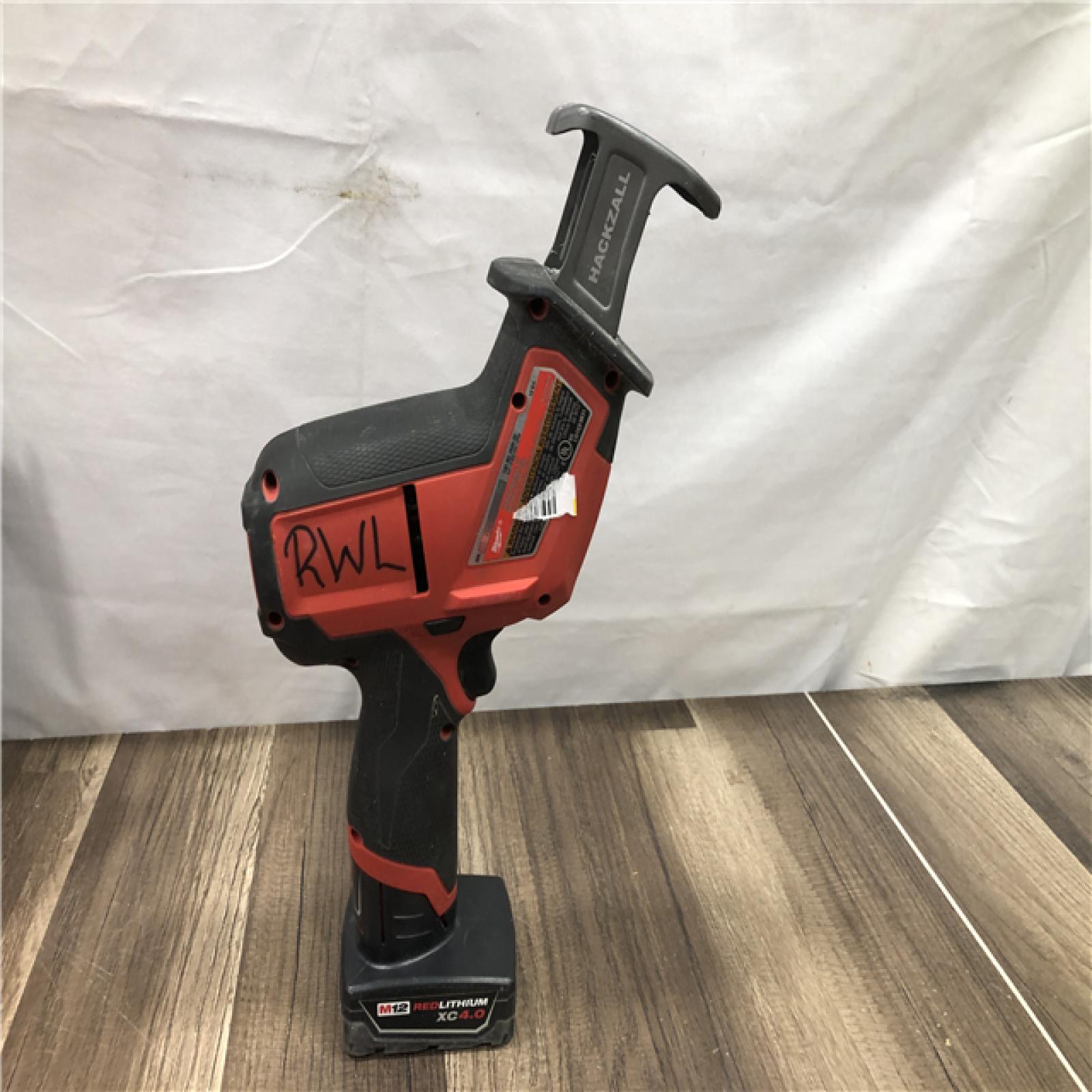 AS-IS Milwaukee FUEL 12V Lithium-Ion Brushless Cordless HACKZALL Reciprocating Saw Kit