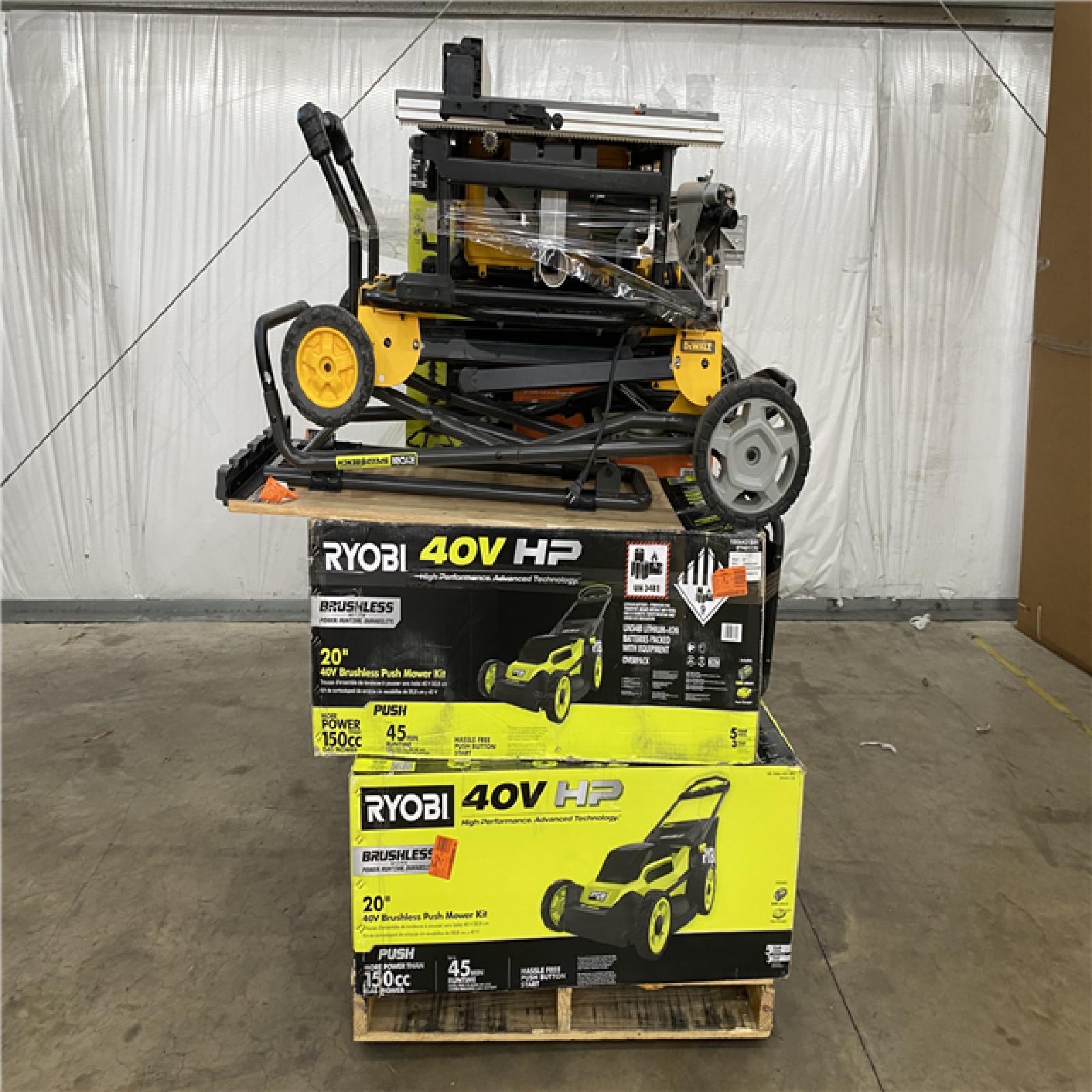 Houston Location AS IS - Tool Pallet