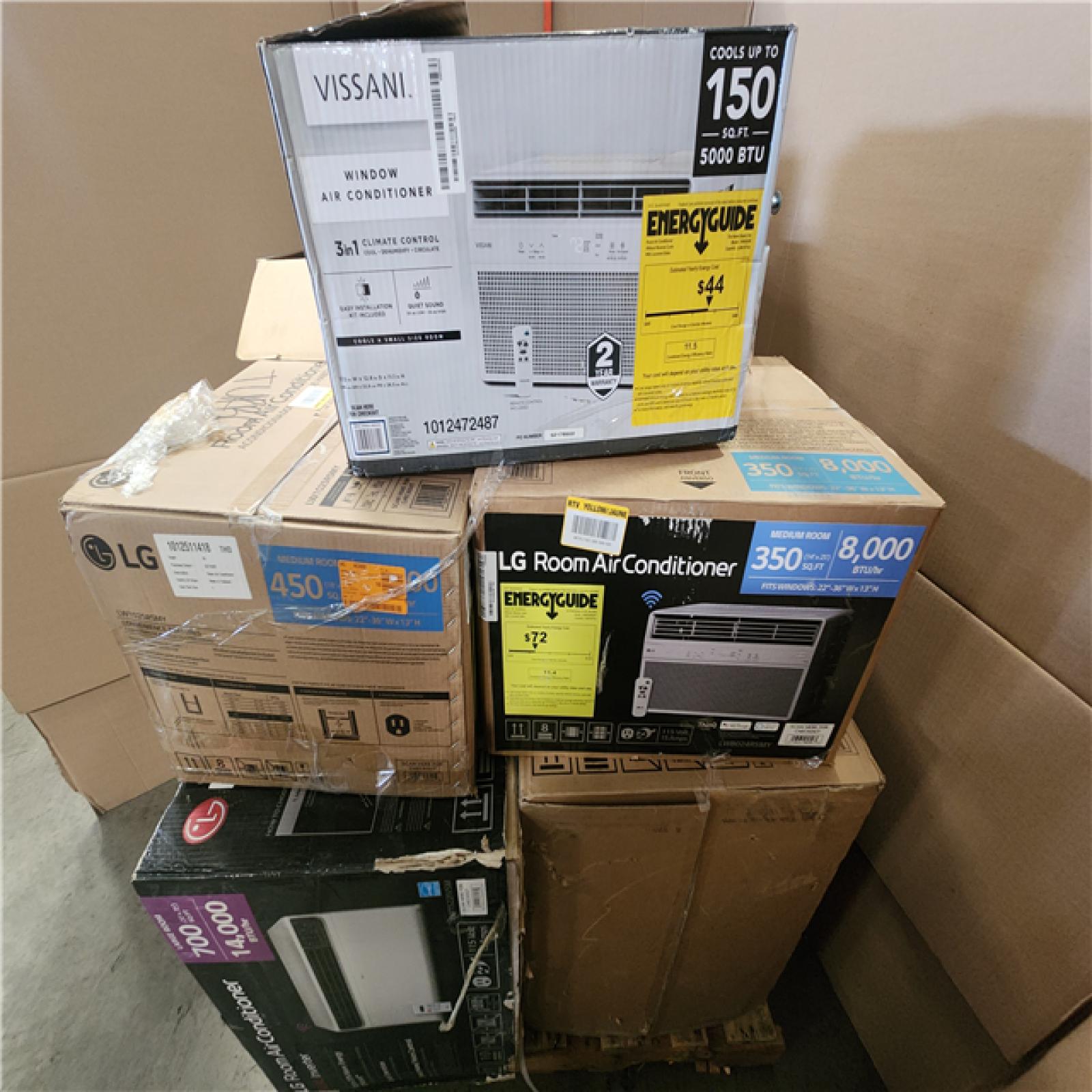 Phoenix AS-IS Mixed Air Conditioner Pallet (9-Boxes)