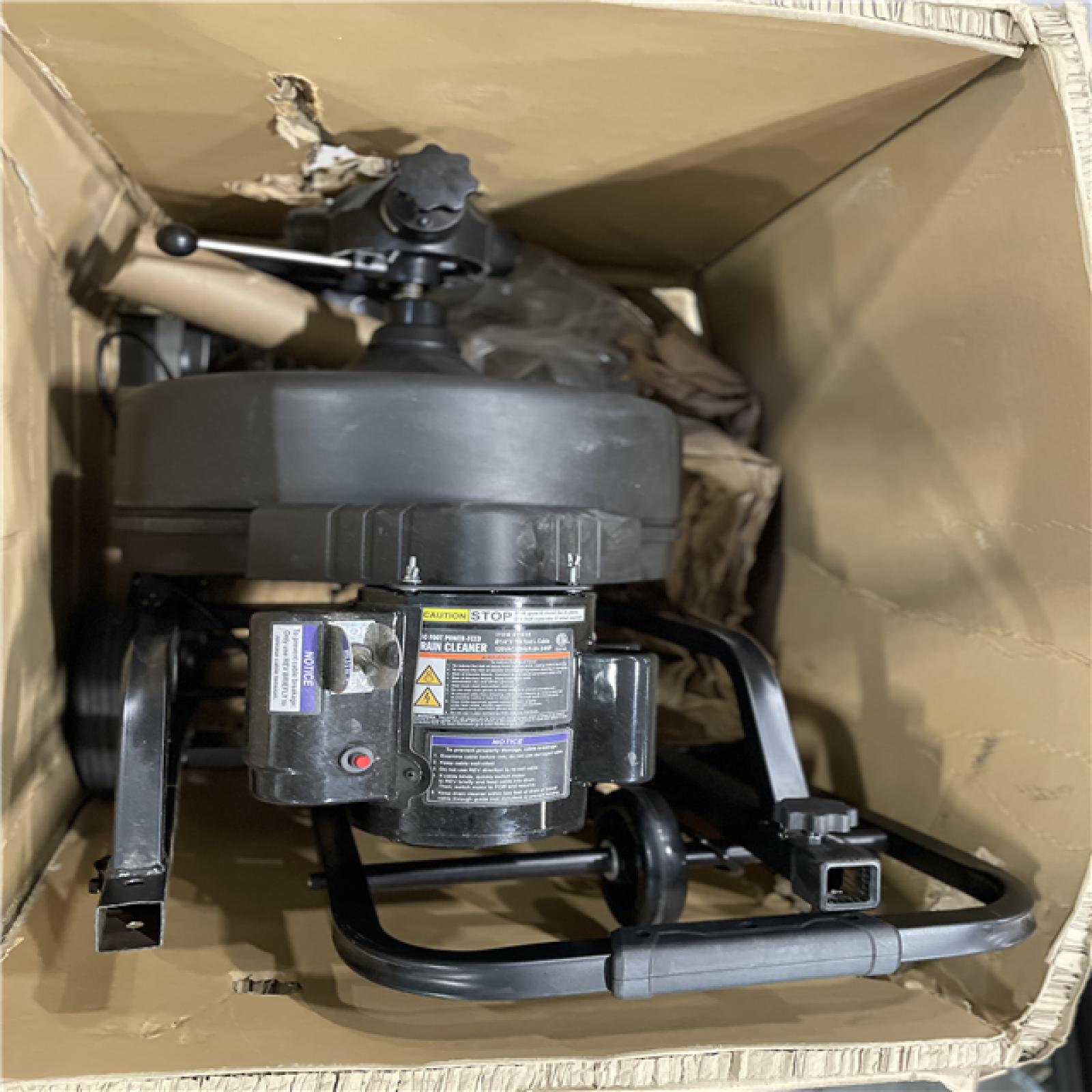 DALLAS LOCATION-AS-IS  Maintenance Warehouse 3/4 In. X 100 Ft. Electric Drain Cleaner
