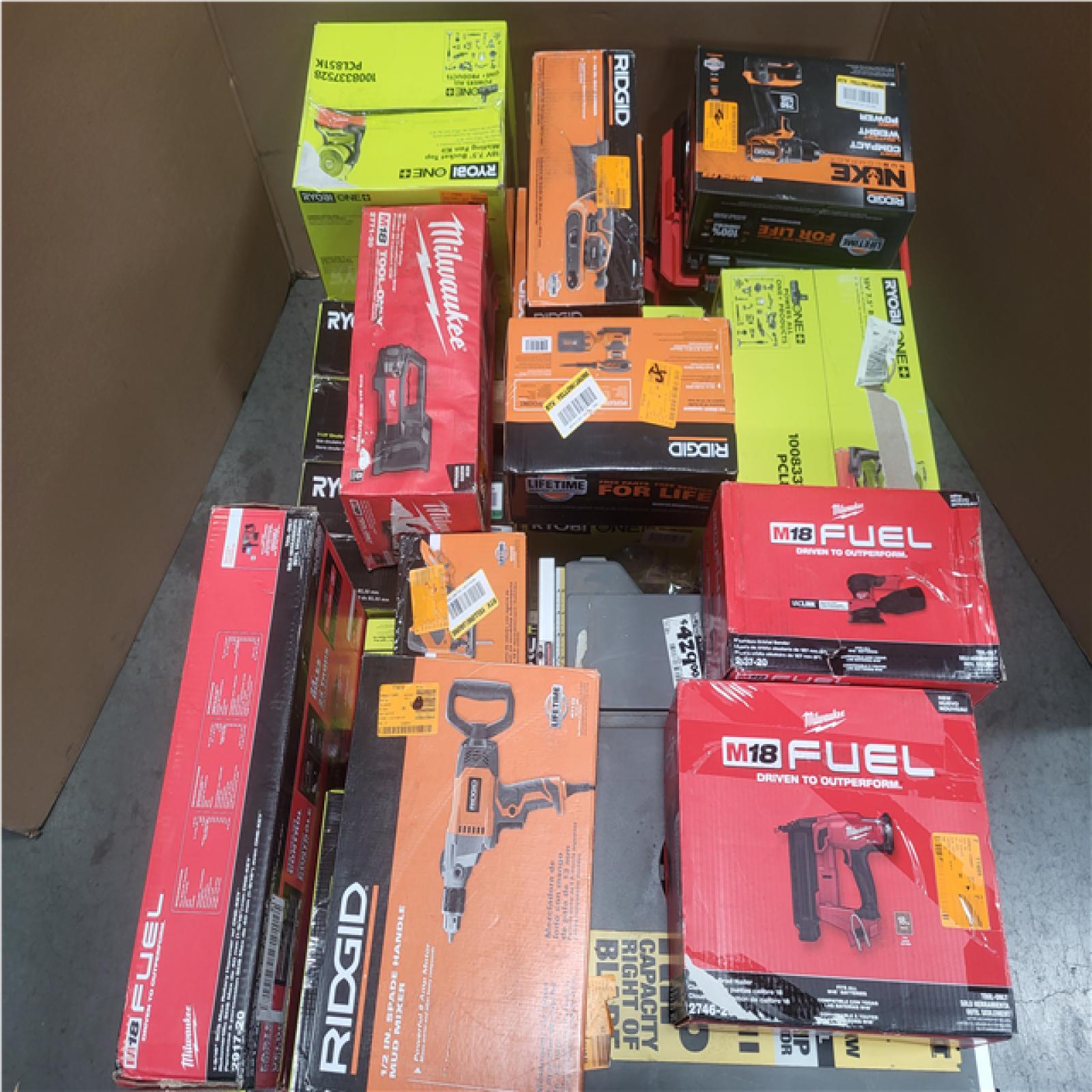 CALIFORNIA AS-IS TOOL PALLET