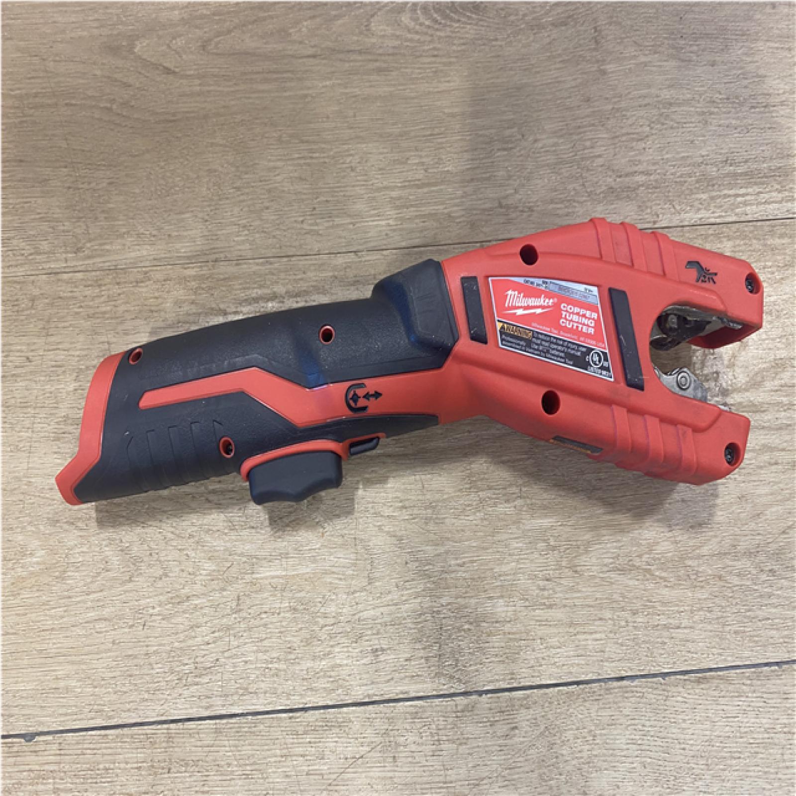 AS-IS Milwaukee 12V Lithium-Ion Cordless Copper Tubing Cutter (Tool-Only)