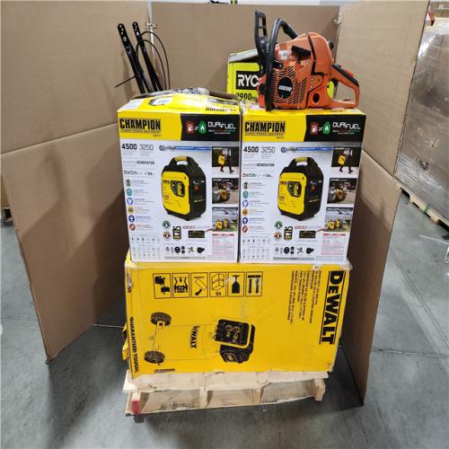 CALIFORNIA AS-IS OUTDOOR POWER EQUIPMENT