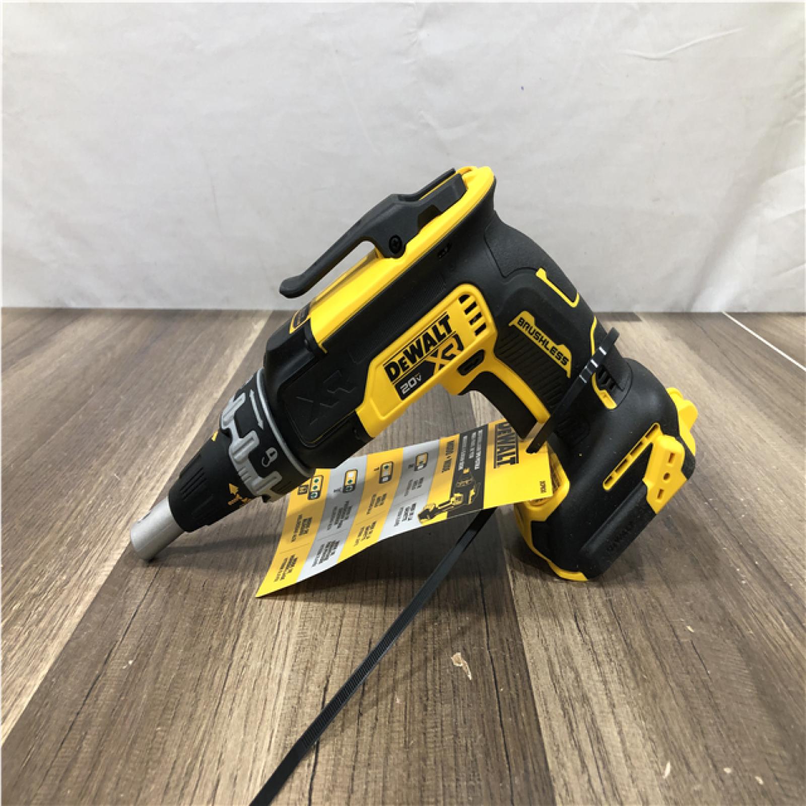 AS-IS DEWALT XR 20V MAX Lithium-Ion Cordless Brushless Screw Gun (Tool Only)