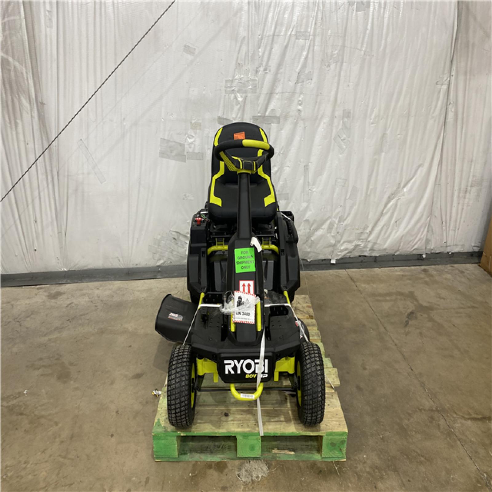 Houston Location - AS-IS Ryobi 80V HP Brushless 30in. Riding Lawn Mover