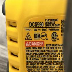 AS-IS DEWALT 20-Volt MAX 7-1/4 in. Cordless Circular Saw (Tool Only)