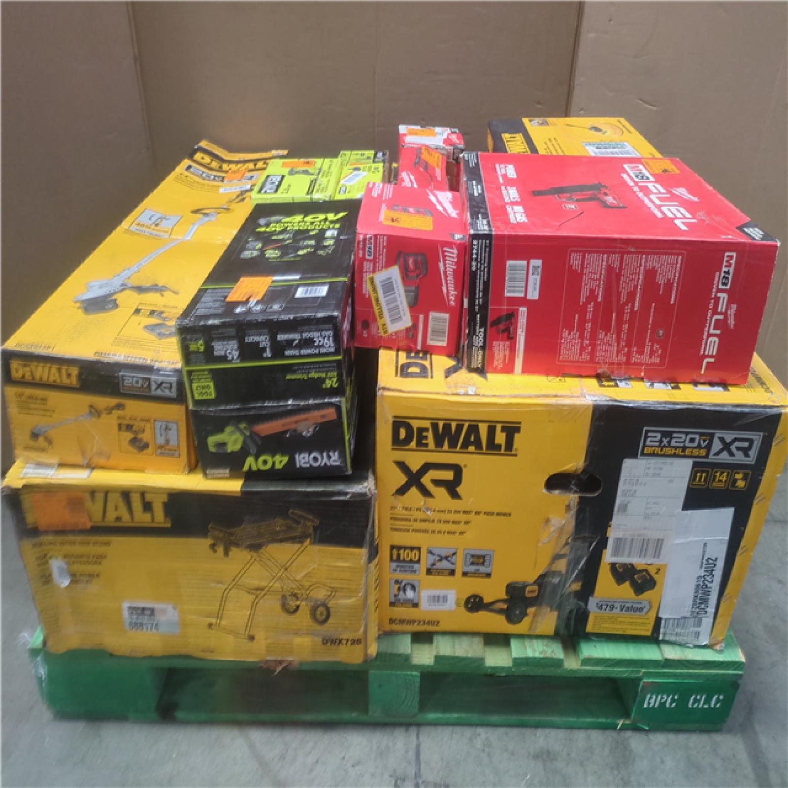 CALIFORNIA AS-IS TOOL PALLET