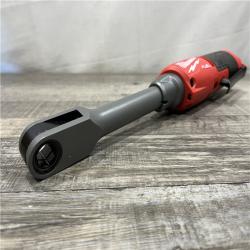 AS-IS Milwaukee FUEL INSIDER 12V Lithium-Ion Brushless Cordless 1/4 in. - 3/8 in. Extended Reach Box Ratchet (Tool-Only)