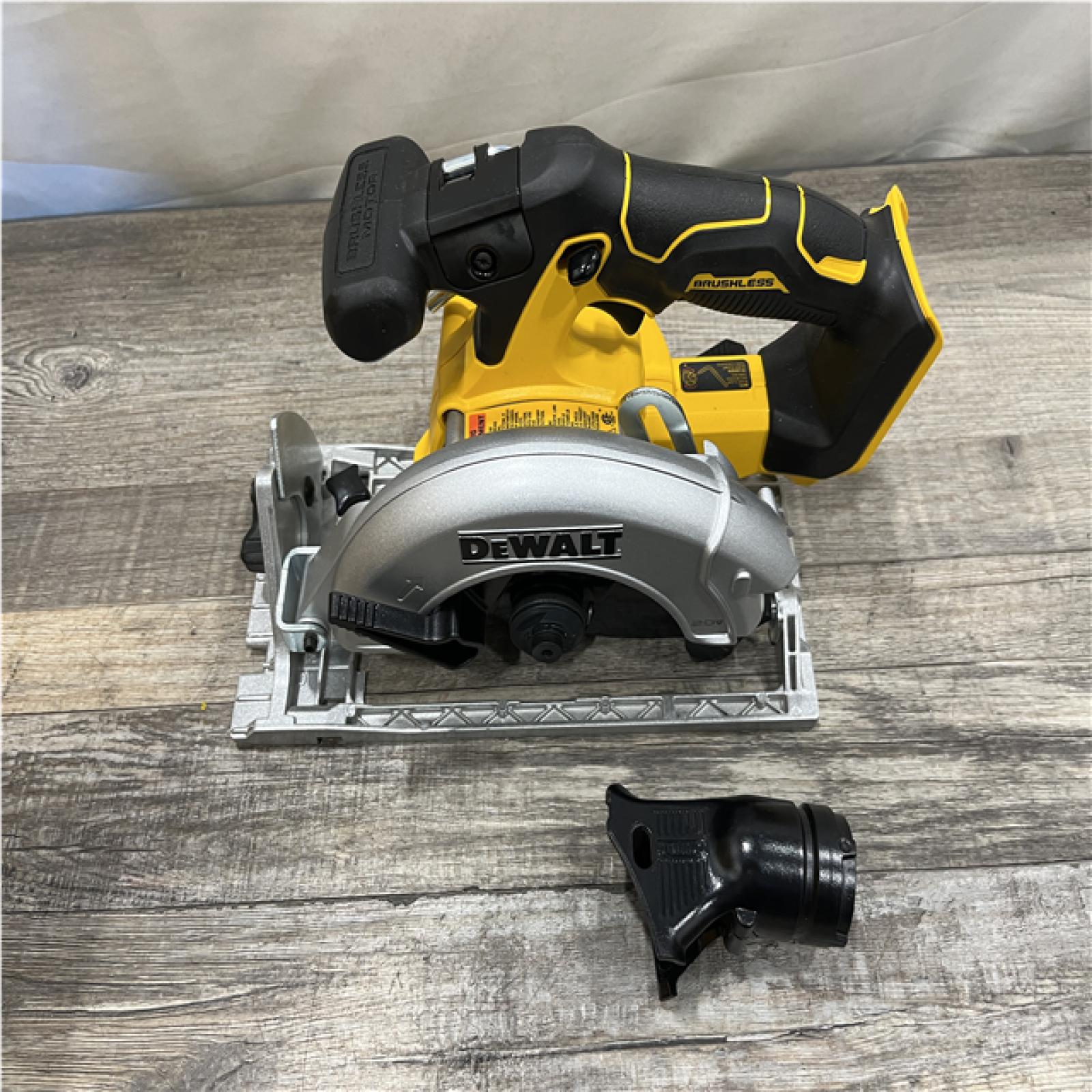 AS-IS DEWALT 20V MAX Cordless Brushless 6-1/2 in. Sidewinder Style Circular Saw (Tool Only)