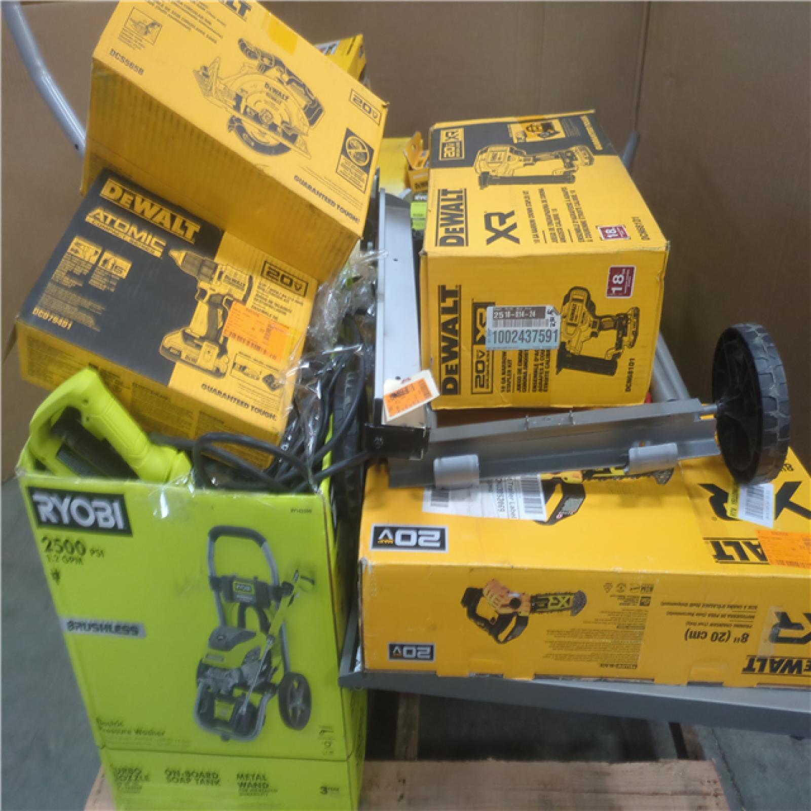 CALIFORNIA AS-IS TOOL PALLET