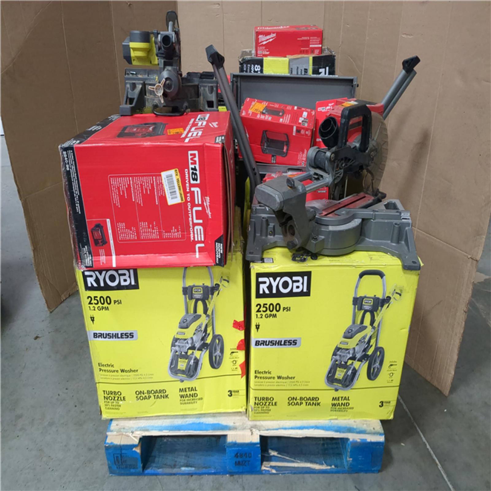 CALIFORNIA AS-IS TOOL PALLET