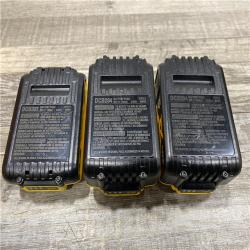 AS-IS DEWALT 20V MAX Lithium-Ion 2.0 Ah and (2) 4.0 Ah Battery Packs (3-Pack)