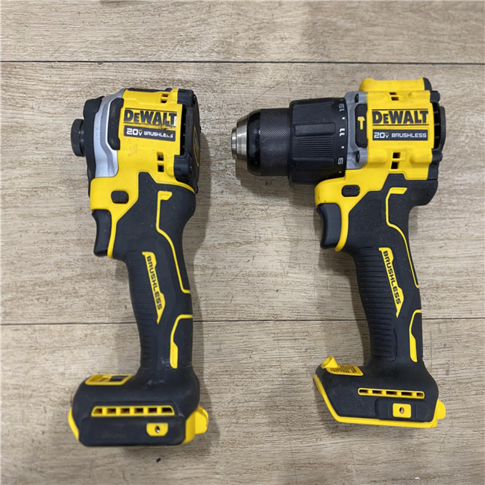 AS-IS DEWALT ATOMIC 20V MAX Lithium-Ion Cordless 2-Tool Combo Kit