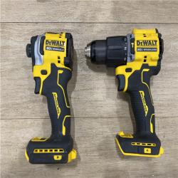 AS-IS DEWALT ATOMIC 20V MAX Lithium-Ion Cordless 2-Tool Combo Kit