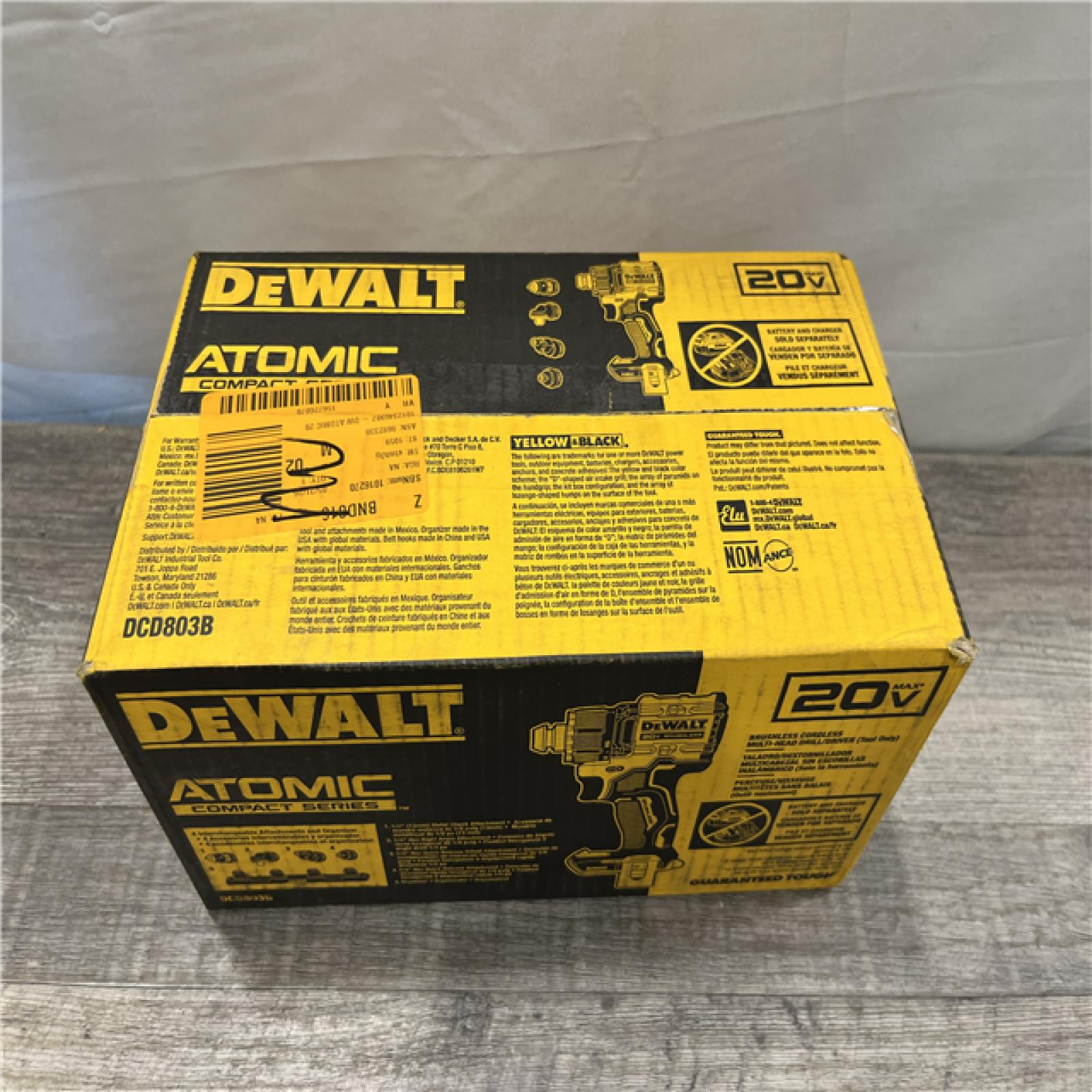 NEW - DEWALT ATOMIC 20V MAX 1/2 in. Multi-Head Drill Driver (Tool Only)